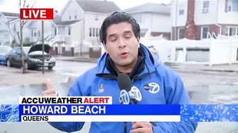 Howard Beach sees high water levels in flood caused by winter storm