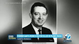 Former Santa Monica mayor dies after small plane crashes on beach