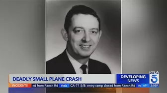 Former mayor confirmed dead in plane crash on Santa Monica beach