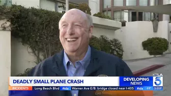 Former mayor confirmed dead in plane crash on Santa Monica beach