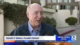 Former mayor confirmed dead in plane crash on Santa Monica beach