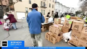 Popup food bank in San Francisco's North Beach sees soaring demand