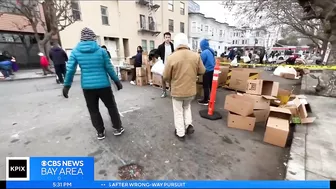 Popup food bank in San Francisco's North Beach sees soaring demand