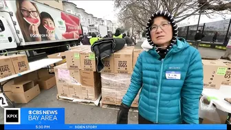 Popup food bank in San Francisco's North Beach sees soaring demand