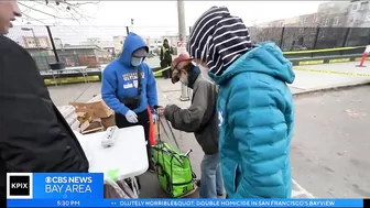 Popup food bank in San Francisco's North Beach sees soaring demand