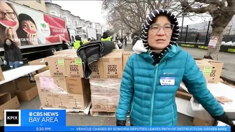 Popup food bank in San Francisco's North Beach sees soaring demand