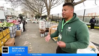 Popup food bank in San Francisco's North Beach sees soaring demand