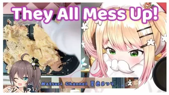 Matsuri Opens Nene Stream While She's Making Pancake: (Hololive)