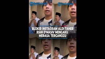 Blokir Instagram Aldi Taher, Rian D'Masiv Mengaku Merasa Terganggu @TRIBUNLAMPUNGNEWSVIDEO