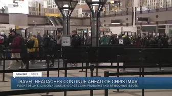 Travel headaches continue ahead of Christmas