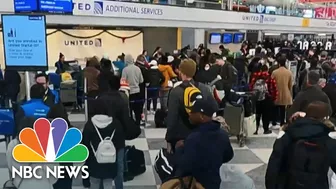 Winter Storm Causing Holiday Travel Nightmare