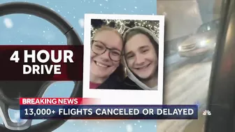 Winter Storm Causing Holiday Travel Nightmare