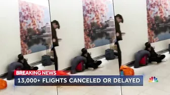 Winter Storm Causing Holiday Travel Nightmare