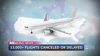 Winter Storm Causing Holiday Travel Nightmare