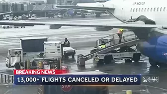 Winter Storm Causing Holiday Travel Nightmare