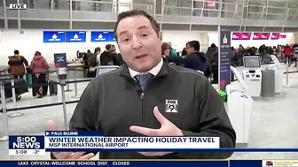 Holiday travel rush continues at MSP I KMSP FOX 9