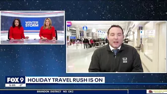 Holiday travel rush continues at MSP I KMSP FOX 9