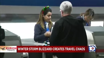 Major winter storm causing travel delays head of Christmas holiday