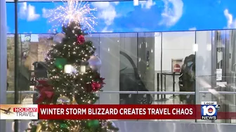 Major winter storm causing travel delays head of Christmas holiday