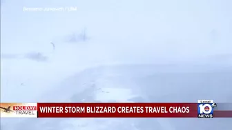 Major winter storm causing travel delays head of Christmas holiday