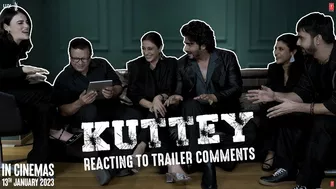 Kuttey: Trailer Reaction | Arjun Tabu Naseeruddin Konkona Kumud Radhika Shardul Aasmaan | 13th Jan