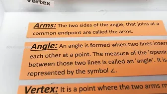 Parts of an angle maths tlm model | Parts of angle | TLM working model | B.Ed teaching & learning