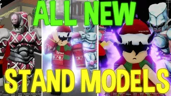 [YBA] ALL NEW MODELS! (D4C, KC, CD and more!)