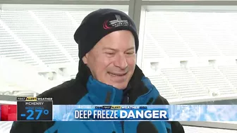 Crews at Soldier Field prepare for frigid Bears game on Christmas Eve