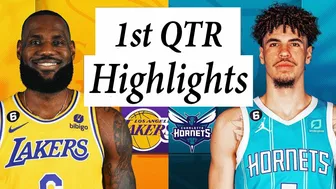 Los Angeles Lakers vs. Charlotte Hornets Full Highlights 1st QTR | Dec 23 | 2022-2023 NBA Season