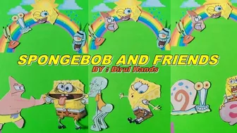 Spongebob Squarepants and friends ???? funny character change puzzle ????compilation wrong head change