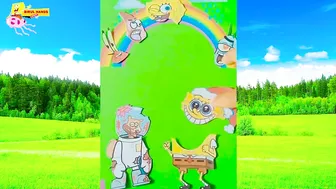 Spongebob Squarepants and friends ???? funny character change puzzle ????compilation wrong head change