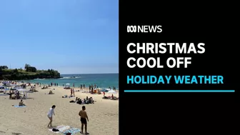 Thousands of Australians flock to the beach to cool off for Christmas | ABC News