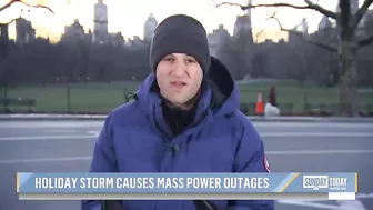 Holiday Storm Causes Mass Power Outages, Travel Delays