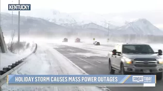 Holiday Storm Causes Mass Power Outages, Travel Delays