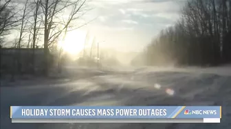 Holiday Storm Causes Mass Power Outages, Travel Delays