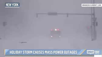 Holiday Storm Causes Mass Power Outages, Travel Delays