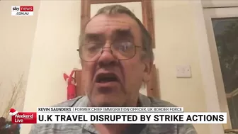 UK travel in turmoil as strike actions continues