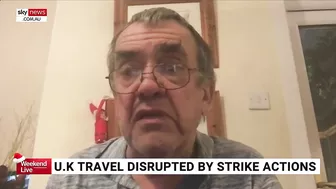 UK travel in turmoil as strike actions continues