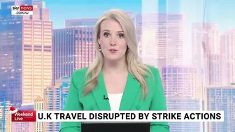 UK travel in turmoil as strike actions continues