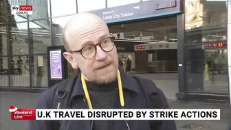 UK travel in turmoil as strike actions continues