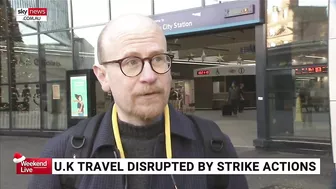 UK travel in turmoil as strike actions continues