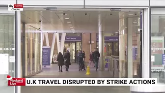 UK travel in turmoil as strike actions continues