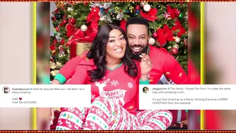 Merry Christmas From Nollywood Celebrities Mercy Chinwo, Frederick Leonard May Edochie Mercy Johnson