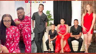 Merry Christmas From Nollywood Celebrities Mercy Chinwo, Frederick Leonard May Edochie Mercy Johnson