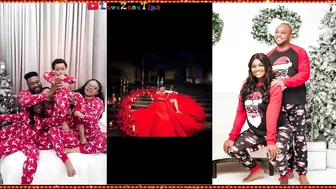 Merry Christmas From Nollywood Celebrities Mercy Chinwo, Frederick Leonard May Edochie Mercy Johnson