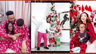 Merry Christmas From Nollywood Celebrities Mercy Chinwo, Frederick Leonard May Edochie Mercy Johnson