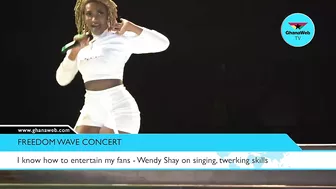 I know how to entertain my fans - Wendy Shay on singing, twerking skills