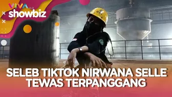 NGERI! Seleb TikTok Nirwana Selle Tewas Terbakar