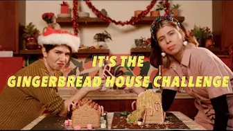 Latinos Try | Gingerbread House Challenge ????????