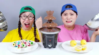 Chocolate Fondue Real Food Challenge DONA